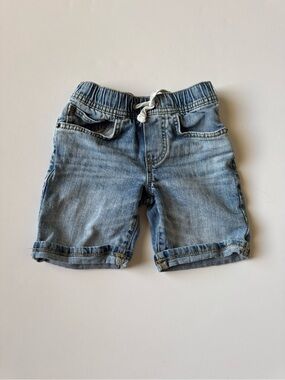 Cat & Jack Light Wash Denim Drawstring Shorts